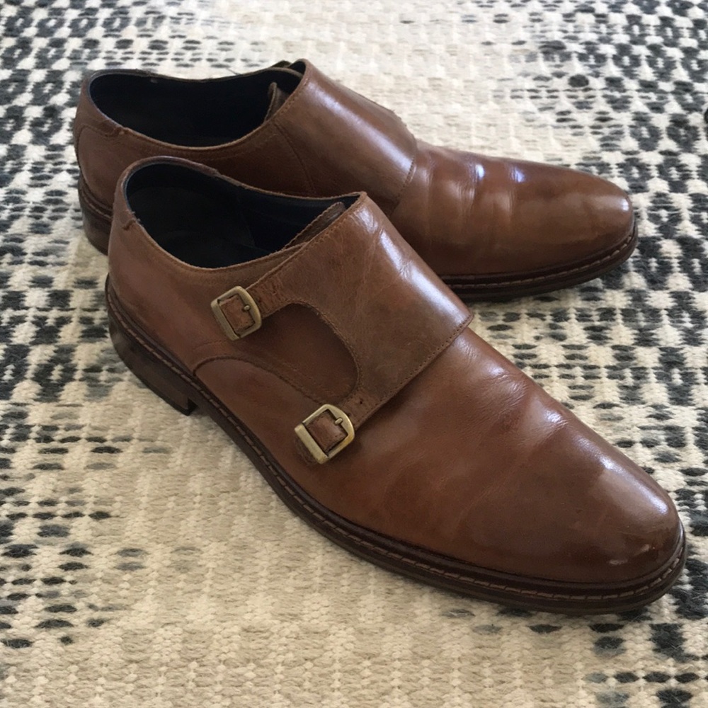 Cole Haan Benton Welt Double Monk Strap Oxford